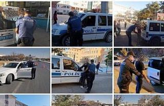 Gaziantep’te 117 araç trafikten men edildi