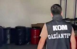 Gaziantep’te 2 bin litre kaçak akaryakıt ele geçirildi