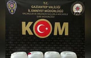 Gaziantep’te kaçak alkole ’’zincir’’ darbesi