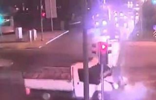 Gaziantep’teki trafik kazaları kameralarda