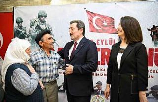 Gaziler onuruna yemek