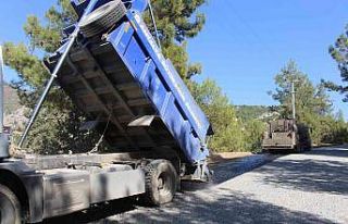 Gazipaşa’da Göçük-Gökçebelen hattı asfaltlandı