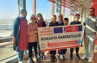 Gediz 1 Eylül İmam Hatip Ortaokulu Romanya’ya...