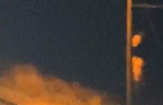 Giresun’un Çamoluk ilçe merkezinde aç kalan ayı...