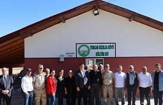 Göreve başlayan Kaymakam Kaymakçı köy denetimlerine...