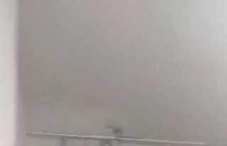 Gümüşhane’de evini yarasa basan vatandaşın...