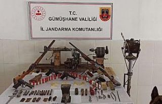 Gümüşhane’de kaçak silah imalathanesine baskın