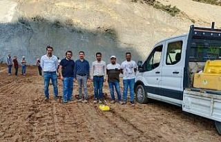 Güre Göleti inşaatı devam ediyor