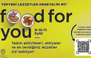 Gurme lezzetler ziyaretçilerle buluşuyor