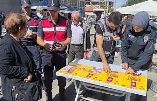 Hacıbektaş’ta kadınlara KADES tanıtıldı