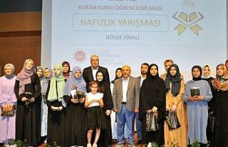 Hafızlık yarışması bölge şampiyonu Düzce’den