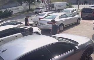 Hafriyat kamyonu ile karşı yönden gelen kamyon...