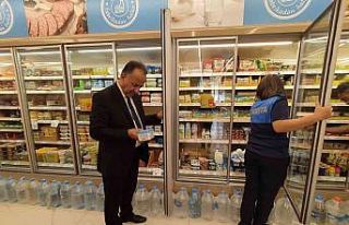 Hakkari Belediyesinden etiket denetimi