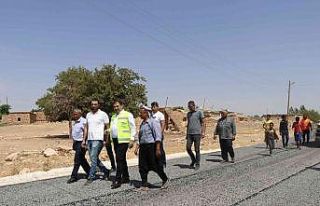 Haliliye’de asfaltlama çalışmaları devam ediyor