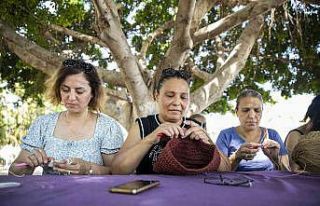 Hasır Örgü Atölyesi hem hobi hem kazanç kapısı...