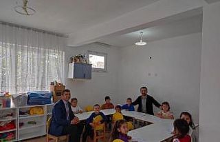 Hatipli Ketenciler köyüne ana sınıfı açıldı