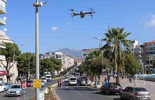 Hava destekli denetimlerde 1 saatte 37 araç cezadan...