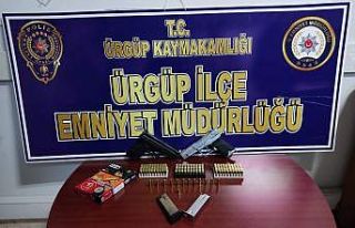 Havaya ateş eden şahsın üzerinden cephane çıktı