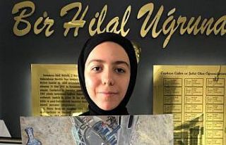 ‘Hayalimdeki Çin’ konulu resim yarışmasında...