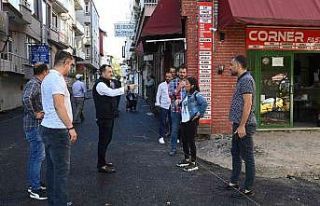 Hüseyin Pehlivan Caddesi ve çevresindeki çalışmalarda...