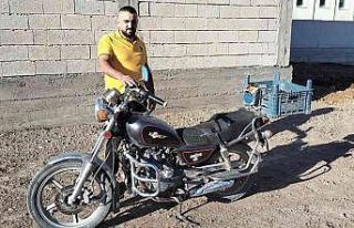 Iğdır’da çalınan motosiklet 3 yıl sonra bulunarak...