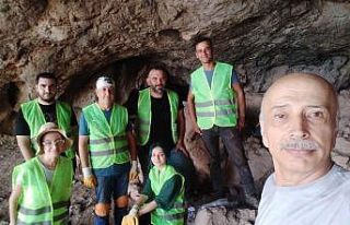 İnboğazı - Andık Mağarası’nda kazı çalışmaları...