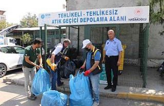 İnsanlara zarar verebilecek materyaller geri dönüşümle...