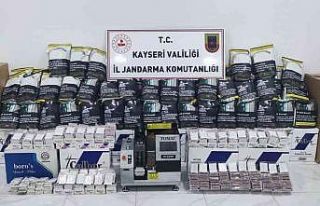 Jandarmadan kaçak tütün operasyonu: 2 gözaltı