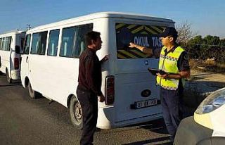 Jandarmadan öğrencileri servislerine yönelik denetim
