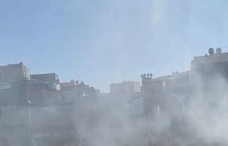 Kağıthane’de tekstil firmasında yangın paniği