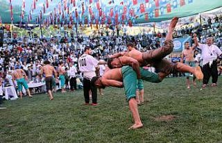 Kahramanmaraş’ta Boyalı Güreş Festivali