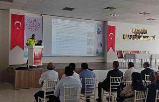 Karabük’te okul servislerine trafik eğitimi