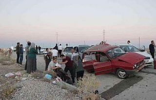 Karaman’da 4 araçlı zincirleme kaza: 4 yaralı