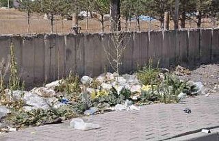 Kars’ta gelişi güzel atılan çöpler çevreyi...