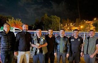 Kars’ta kızıl şahin tedavi altına alındı