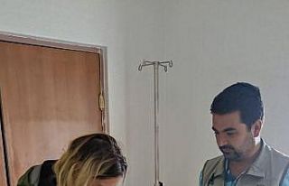 Kars’ta yaralı tedavi altına alındı