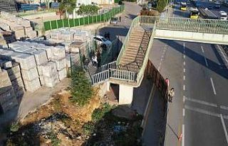 Kartal’da İBB’nin üst geçit çalışması 6...