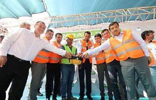 Kaş Belediyesi Katı Atık Tesisinin temeli törenle...