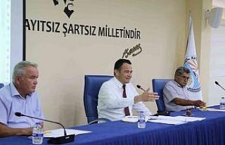 Kaş Belediyesi’nin Eylül ayı meclis toplantısı...