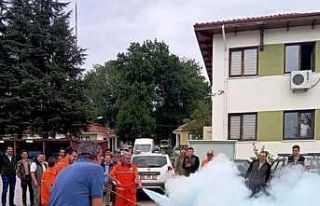 Kastamonu’da afet tatbikatları devam ediyor