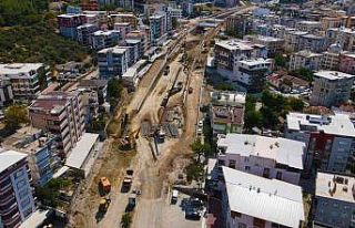 Katlı kavşak projesinde çalışmalar sürüyor
