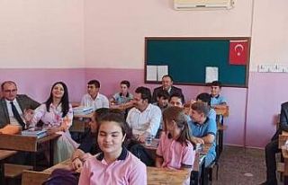 Kaymakam Arıkan okullu oldu