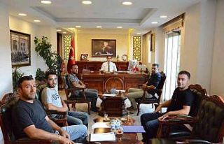 Kaymakam Başar, deprem konutlarının hızlandırılması...