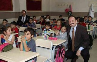 Kaymakam Bayram’dan okul ziyareti
