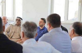 Kaymakam Cıdıroğlu kırsal mahallelerde incelemelerde...