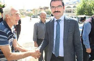 Kaymakam Han köy sakinlerinin taleplerini dinledi