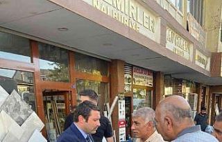 Kaymakam Ocak’tan esnaf ziyareti