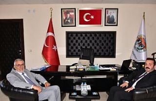 Kaymakam Ustaoğlu’ndan Başkan Bozkurt’a ziyaret