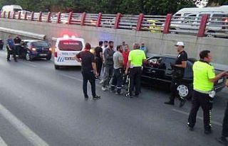 Kayseri’de 6 araçlı zincirleme kaza: 2 yaralı