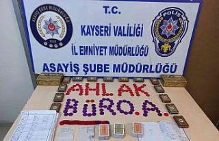 Kayseri’de ‘kumar’ operasyonu: 13 gözaltı